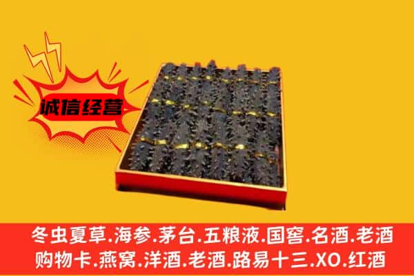 普格县回收海参